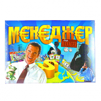Купить Игрa настольная экономическая «Менеджер» укр. оптом